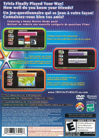 Trivial Pursuit - Box - Back Image