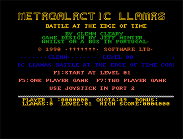 Amiga Power #5 - Screenshot - Game Title Image