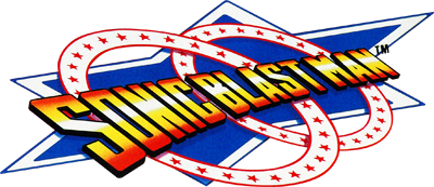 Sonic Blast Man - Clear Logo Image
