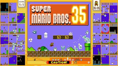 Super Mario Bros. 35 - Advertisement Flyer - Front Image