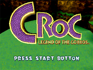 Croc: Legend of the Gobbos - Screenshot - Game Title Image