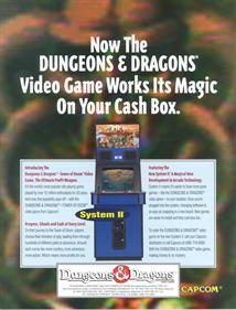 Dungeons & Dragons: Tower of Doom - Advertisement Flyer - Front Image