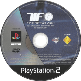 World Tour Soccer 2003 - Disc Image