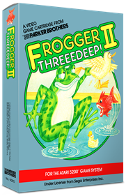 Frogger II: Threeedeep! - Box - 3D Image