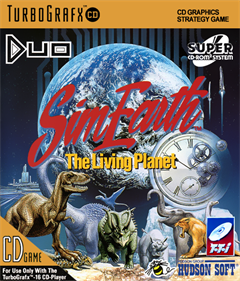 SimEarth: The Living Planet - Fanart - Box - Front Image