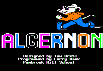 Algernon - Screenshot - Game Title Image