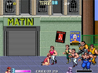 Double Dragon Revival - Screenshot - Gameplay Image