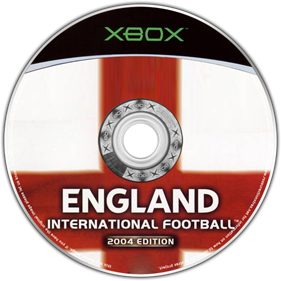 England International Football: 2004 Edition - Disc Image