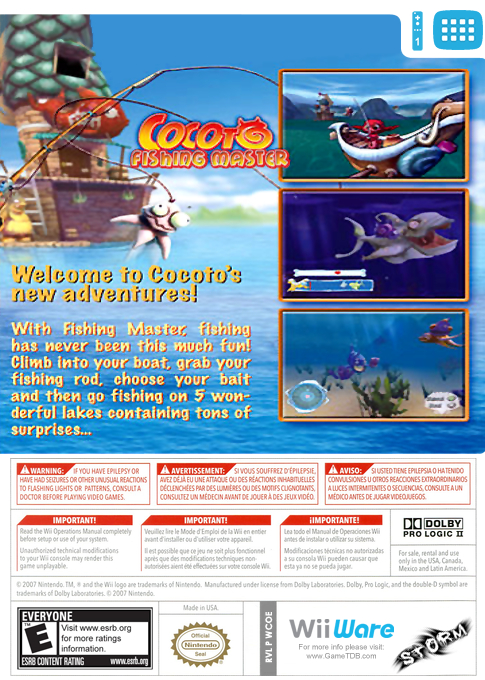 Cocoto Fishing Master Images - LaunchBox Games Database