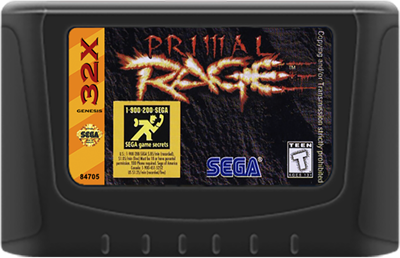 Primal Rage - Cart - Front Image