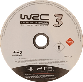 WRC 3: FIA World Rally Championship - Disc Image