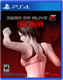 Dead or Alive 5: Last Round - Box - Front - Reconstructed