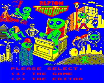 Repton Thru Time - Screenshot - Game Title Image