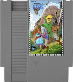 Zelda II: The Adventure of Link - Fanart - Cart - Front