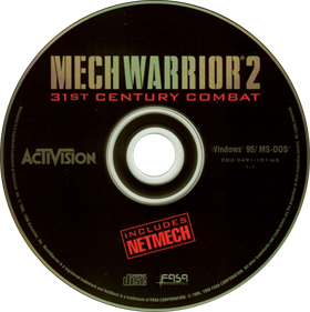 MechWarrior 2: 31st Century Combat - Disc Image