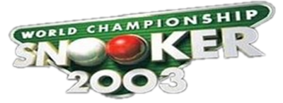 World Championship Snooker 2003 - Clear Logo Image