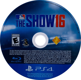 MLB The Show 16 - Disc Image