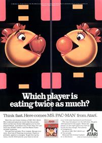 Ms. Pac-Man - Advertisement Flyer - Front Image