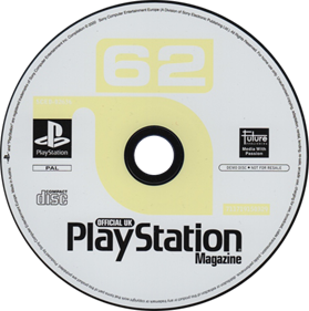 Official UK PlayStation Magazine: Demo Disc 62 - Disc Image