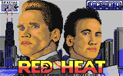 Red Heat (Ocean Software) - Screenshot - Game Title Image