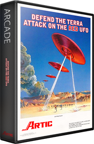 Defend the Terra Attack on the Red UFO - Box - 3D Image