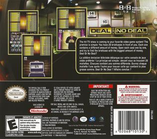 Deal or No Deal - Box - Back Image