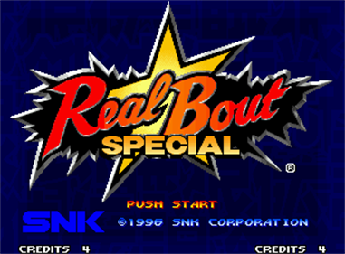 Real Bout Fatal Fury Special - Screenshot - Game Title Image