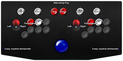 Freeze (Cinematronics) - Arcade - Controls Information Image