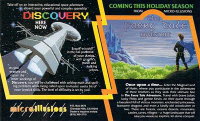 Discovery (MicroIllusions) - Advertisement Flyer - Front Image