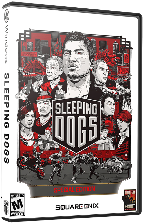 Sleeping Dogs PC Game + Box + Manual Made In EU