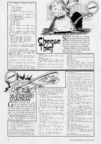 Cheese Thief - Advertisement Flyer - Front Image