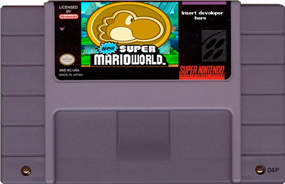 New Super Mario World - Cart - Front Image