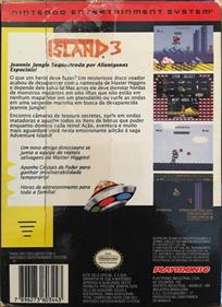 Adventure Island 3 - Box - Back Image