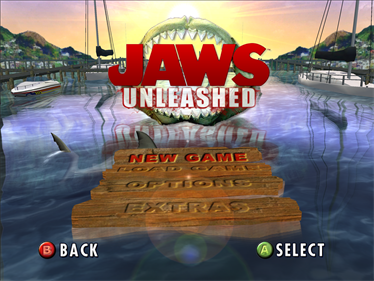 Jaws Unleashed - Screenshot - Game Select Image