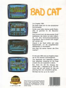 Bad Cat - Box - Back Image
