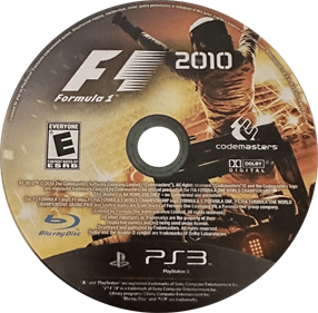 F1 2010 - Disc Image