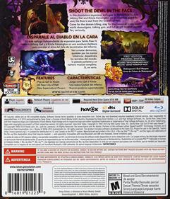 Saints Row: Gat Out of Hell - Box - Back Image