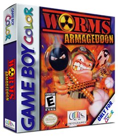 Worms Armageddon - Box - 3D Image