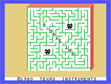 A-Maze-Ing - Screenshot - Game Title Image