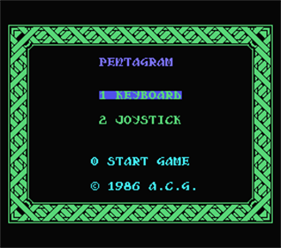 Pentagram - Screenshot - Game Title Image