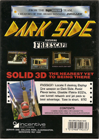 Dark Side - Box - Back Image