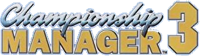 Championship Manager 3 - Clear Logo Image