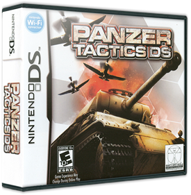 Panzer Tactics DS - Box - 3D Image