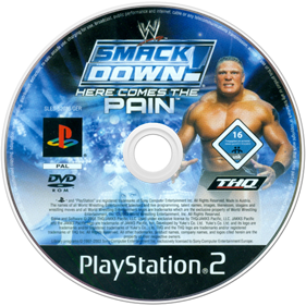 WWE Smackdown! Here Comes the Pain - Disc Image