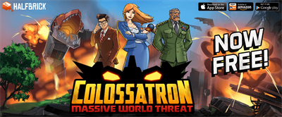 Colossatron: Massive World Threat - Advertisement Flyer - Front Image