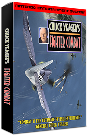 Chuck Yeager's Fighter Combat - Box - 3D Image