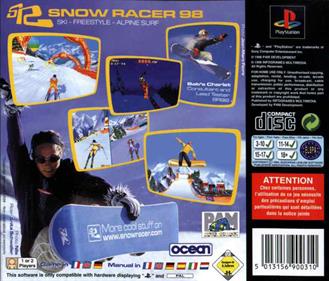 Snow Racer 98 - Box - Back Image