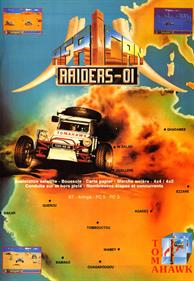African Raiders-01 - Advertisement Flyer - Front Image