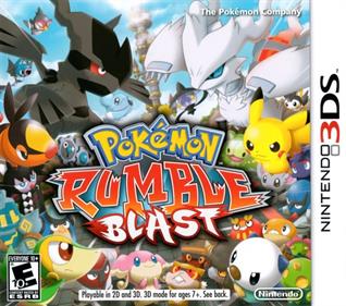 Pokémon Rumble Blast - Box - Front Image