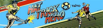 Hat Trick Hero - Arcade - Marquee Image